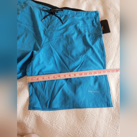 Hodo Sports Mens Quick-Dry Swim Shorts Color Blue Size  44 NWT - Picture 15 of 16